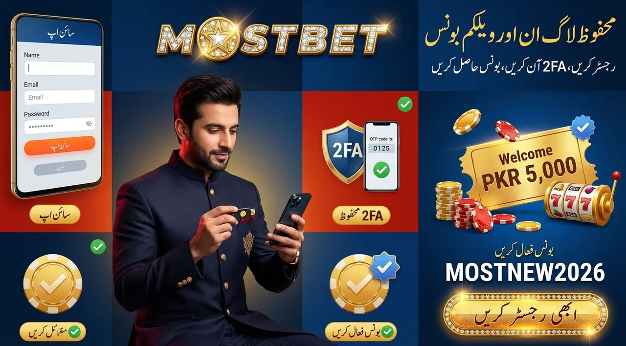 Mostbet login registration and security