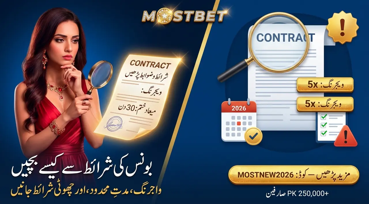 Mostbet bonuses and promotions terms