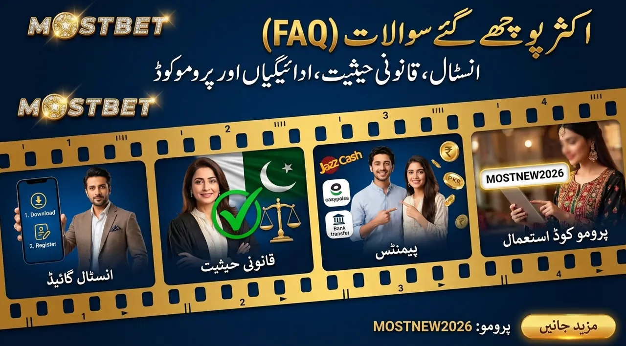 Mostbet Review Pakistan frequently asked questions